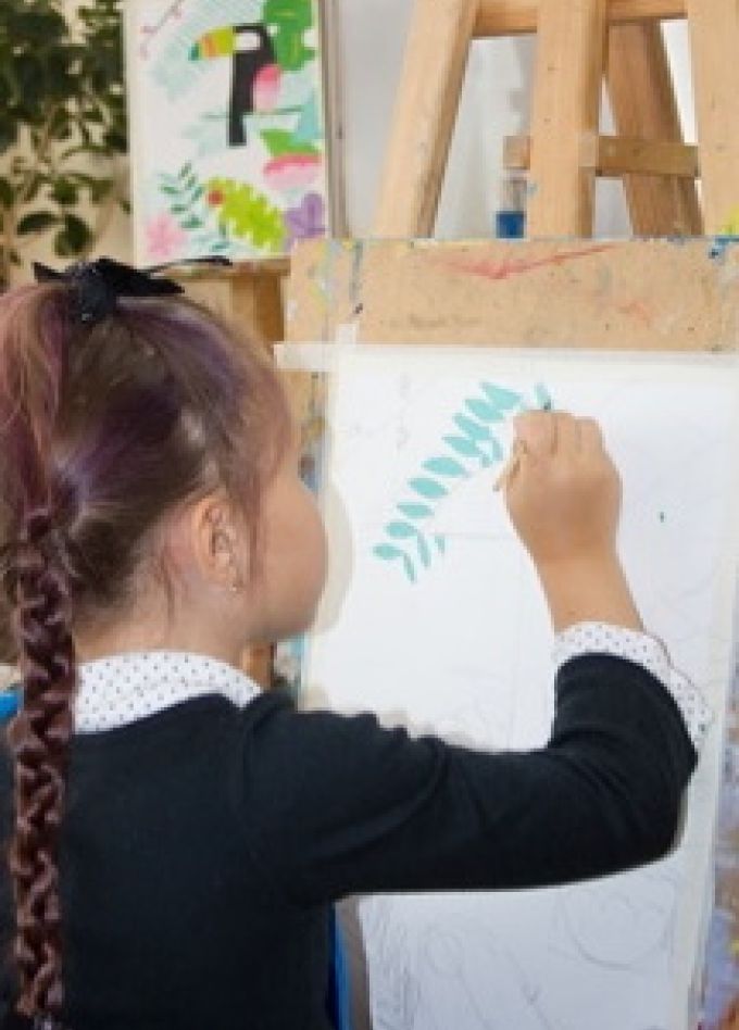 Разовое занятие в кружке Кисточка детского центра Школа Радость