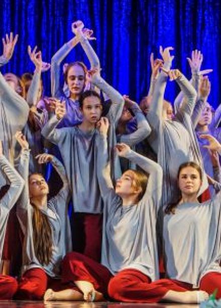 Посещение занятий (2 раза в неделю) в ансамбле современного танца Отражение