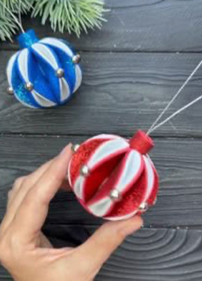 Ёлочный шар. Мастер-класс